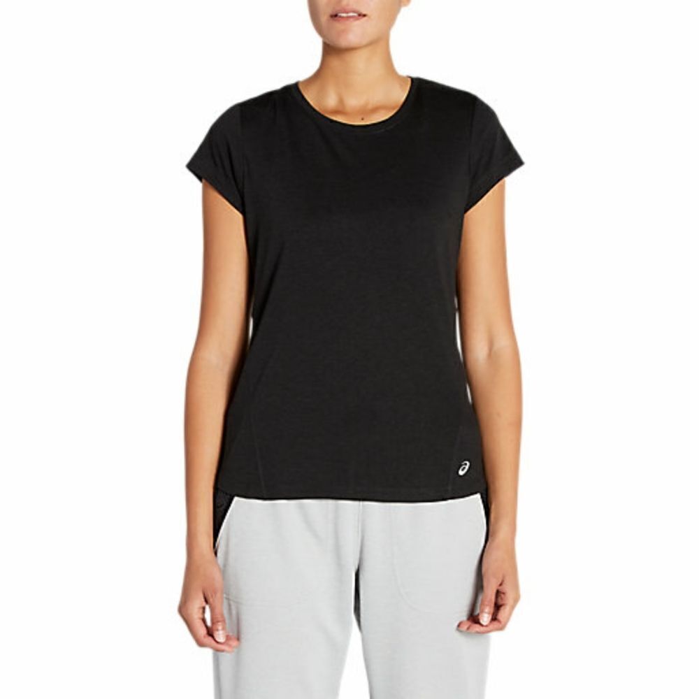 Asics Short Sleeve Heathered Top